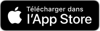Bouton avec lien vers l'App Store pour iOS
